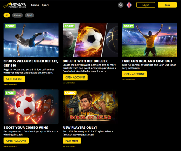 Heyspin Promotions
